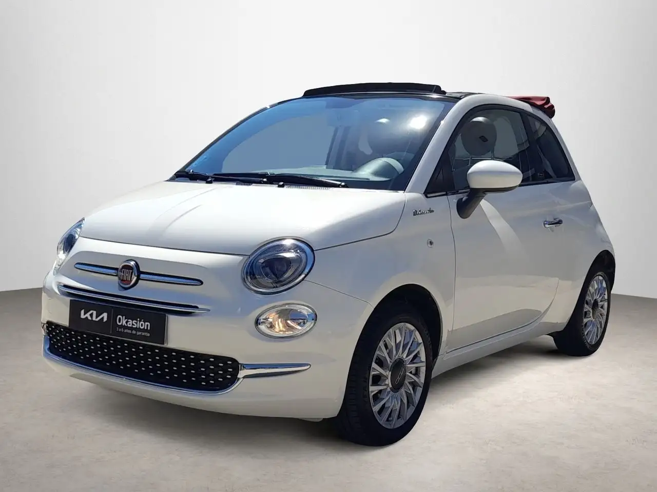 Renting Fiat 500 Dolcevita 1.0 Hybrid 51KW (70 CV) Blanco 1