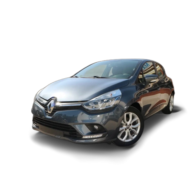 Renting Renault Clio Pequeño Automático de 5 Puertas Gris