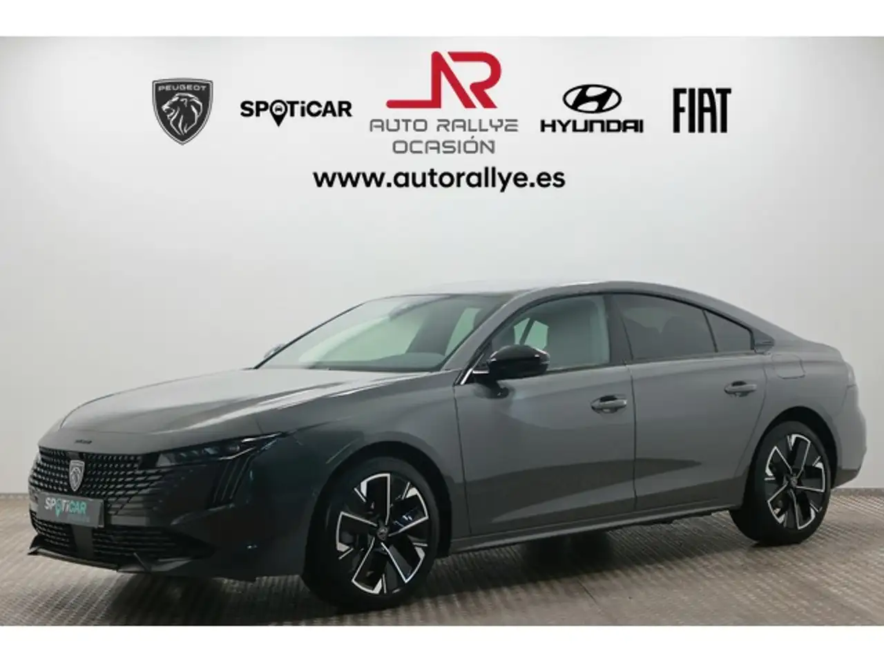 Renting Peugeot 508 Plug-in Hybrid 225 GT e-EAT8 Gris