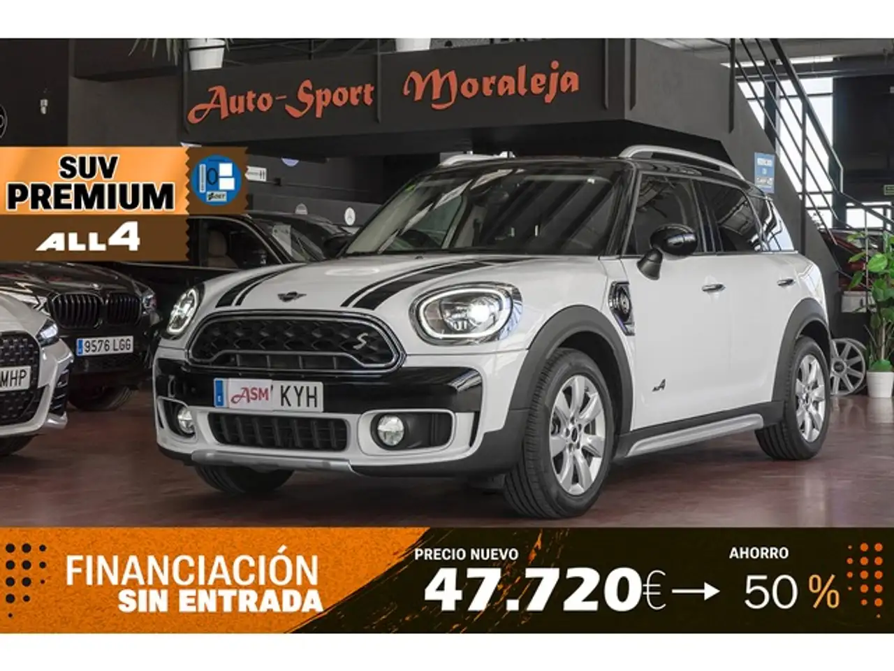 Renting MINI Cooper Countryman S E ALL4 Blanco 1