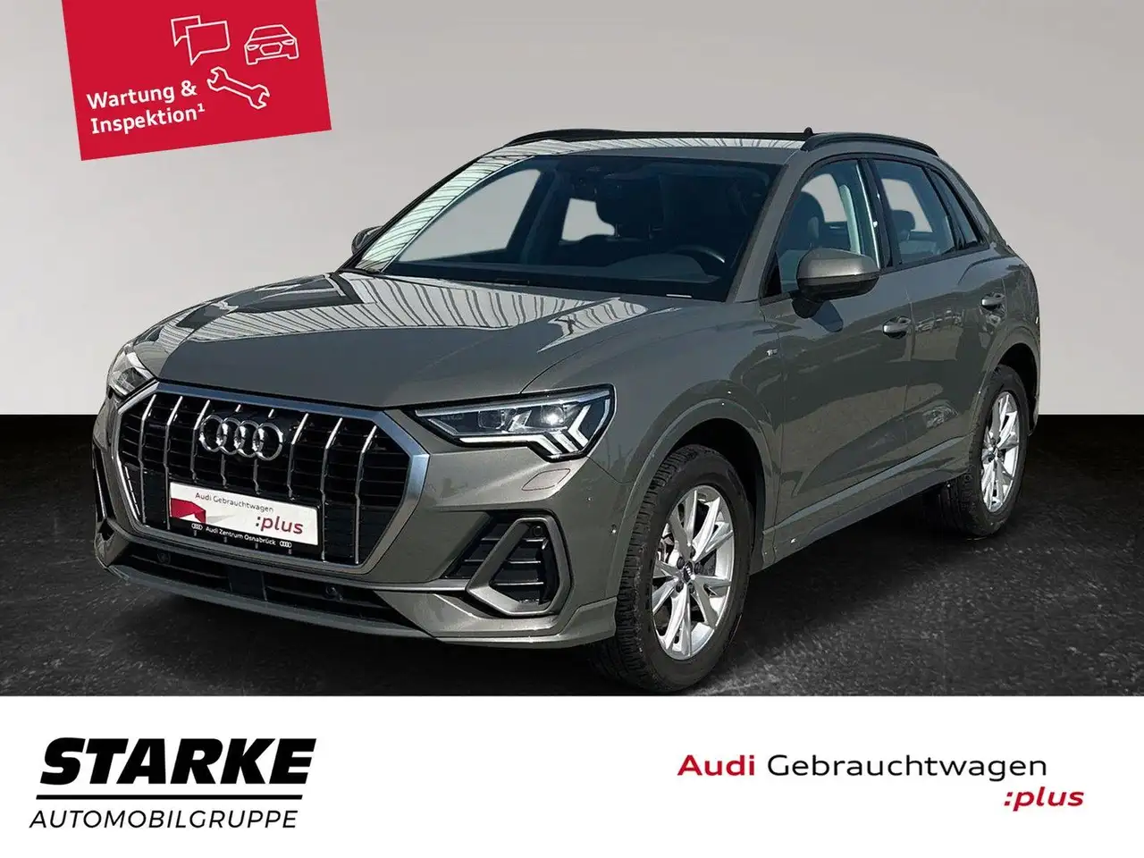 Renting Audi Q3 s-line 1