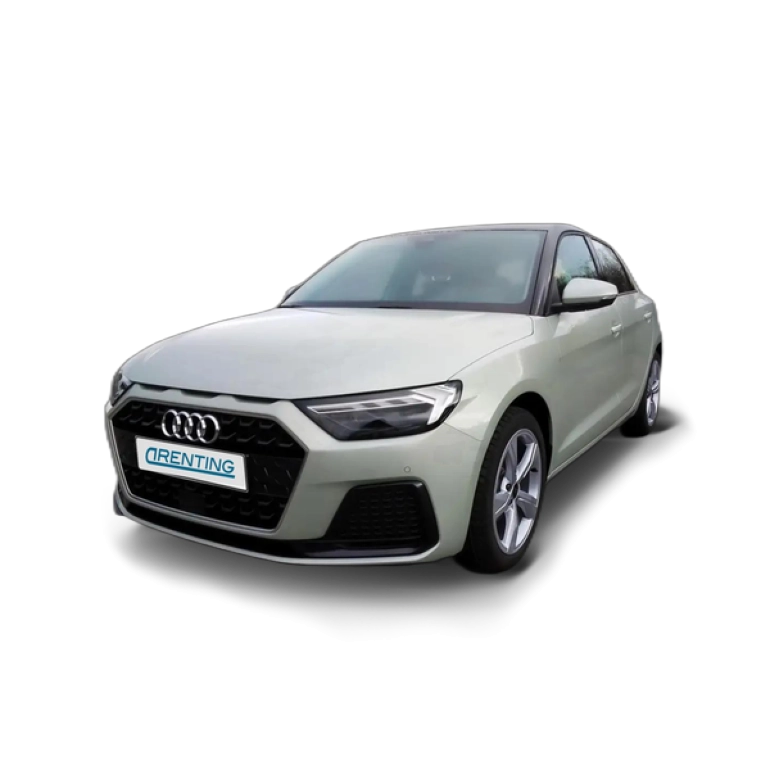 Renting Audi A1 Sportback 25 TFSI Advanced Plateado 1