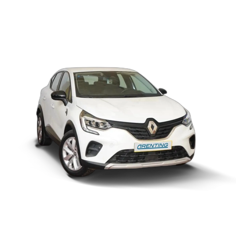 Renting Renault Captur TCe GPF Micro Híbrido Intens 103kW Blanco