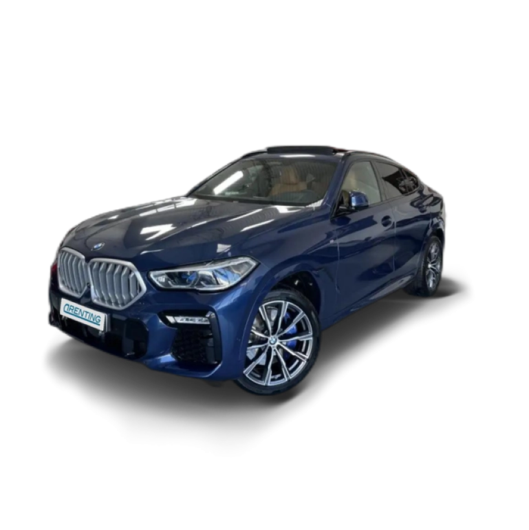 Renting BMW X6 xDrive 30dA Azul