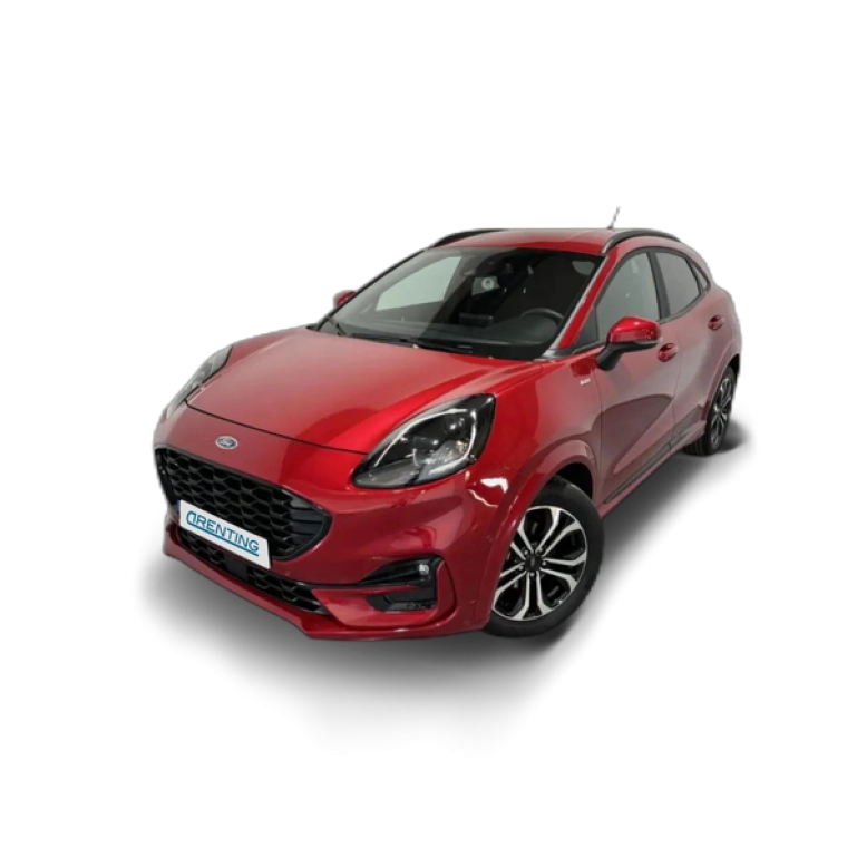 Renting Ford Puma 1.0 EcoBoost 125cv ST-Line Design MHEV Rojo