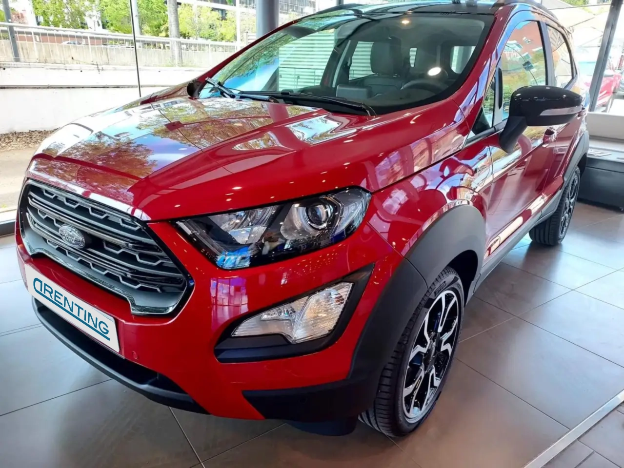 Renting Ford EcoSport 1.0 EcoBoost Active 125 Rojo