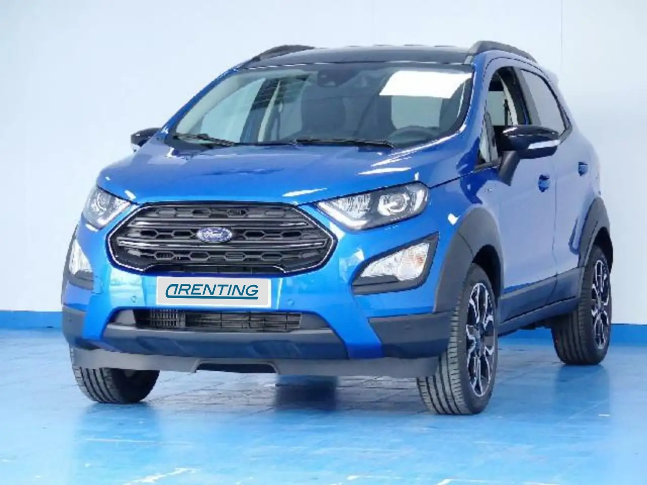 Renting Ford EcoSport 1.0 EcoBoost Active 125 Azul