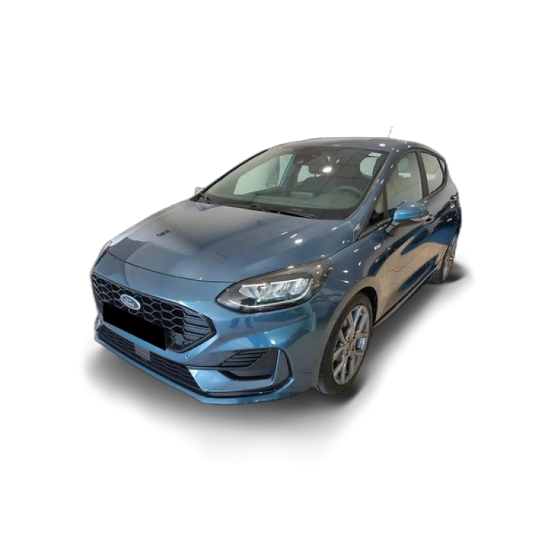 Renting Ford Fiesta 1.0 EcoBoost MHEV ST Line 125 Azul