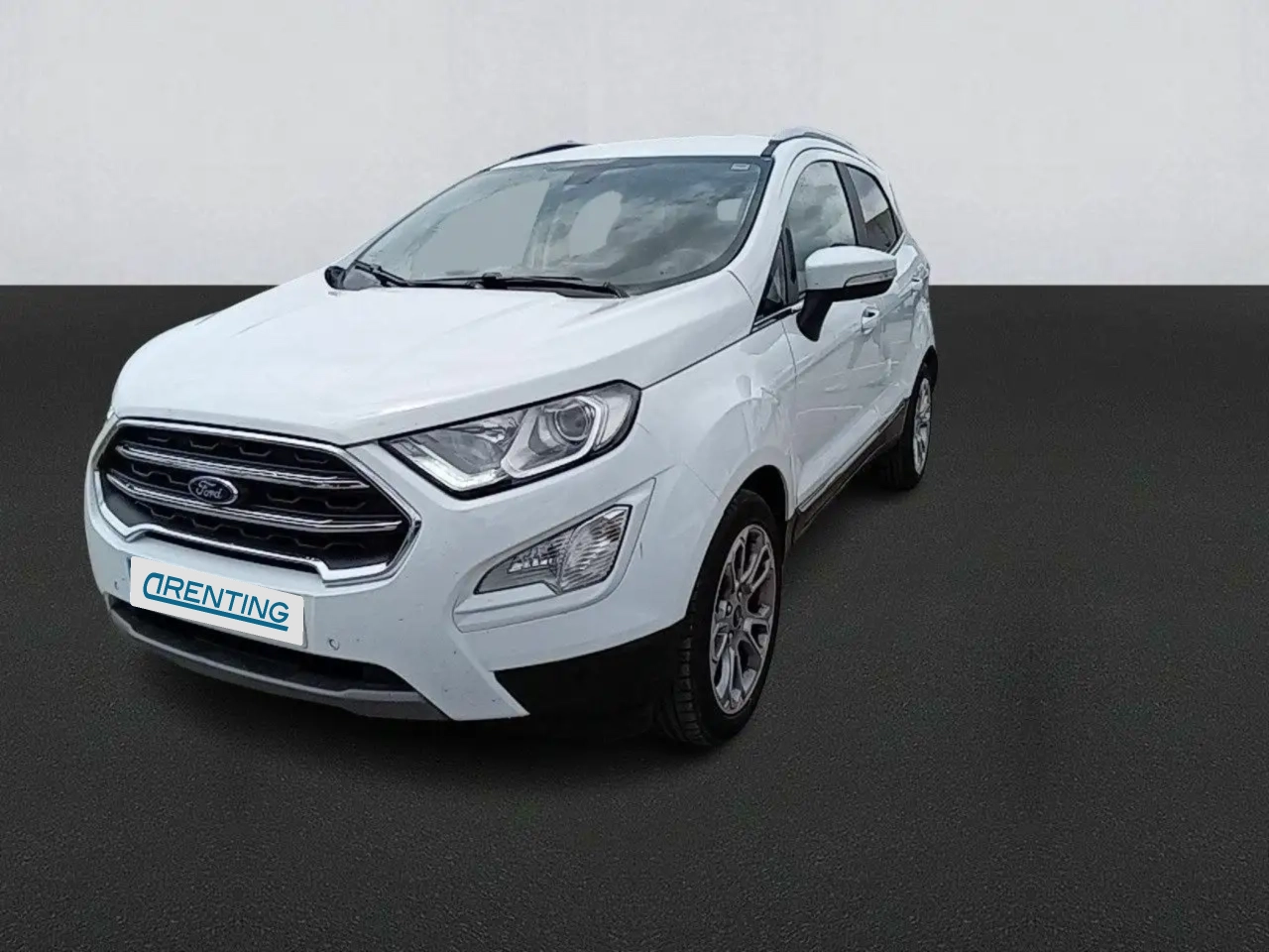 Renting Ford EcoSport 1.0 EcoBoost Titanium Aut. 125 Blanco