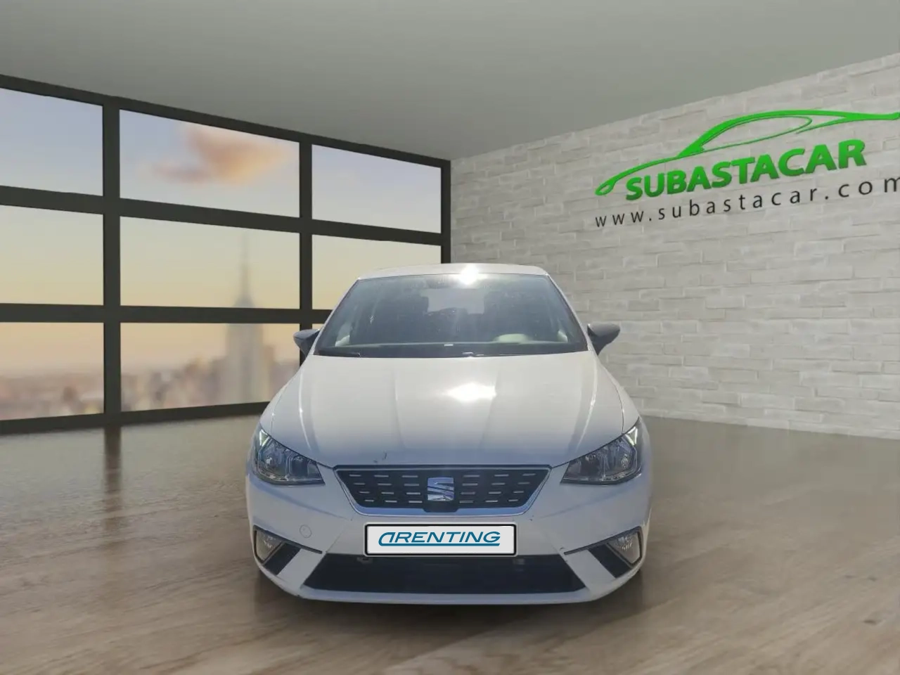 Renting SEAT Ibiza 1.0 ECOTSI (115CV) XCELLENCE Blanco 1 1