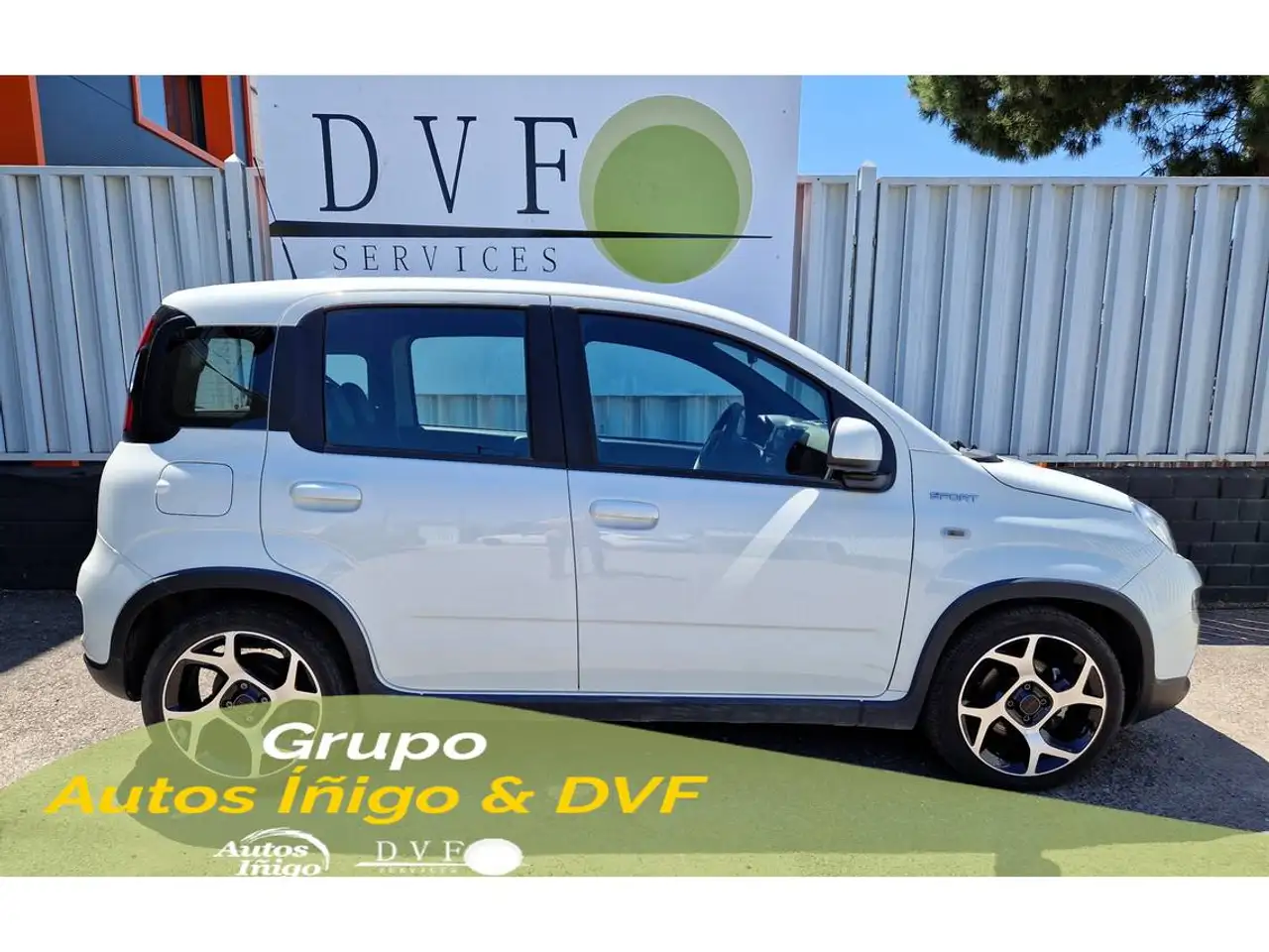 Renting Fiat Panda 1.0 Gse Sport Hybrid Blanco