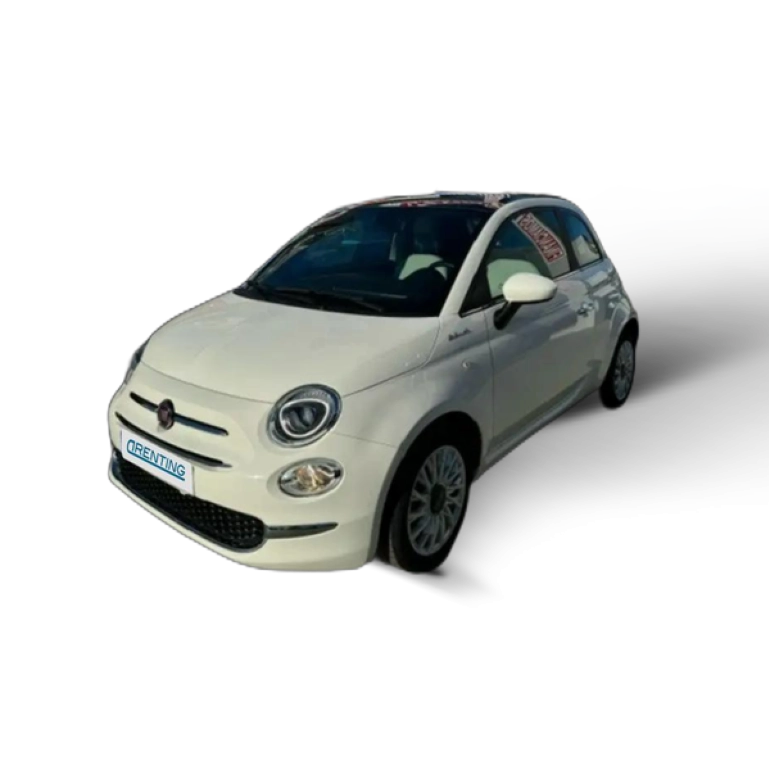 Renting Fiat 500 1.0 Hybrid Dolcevita 52kW Blanco 11