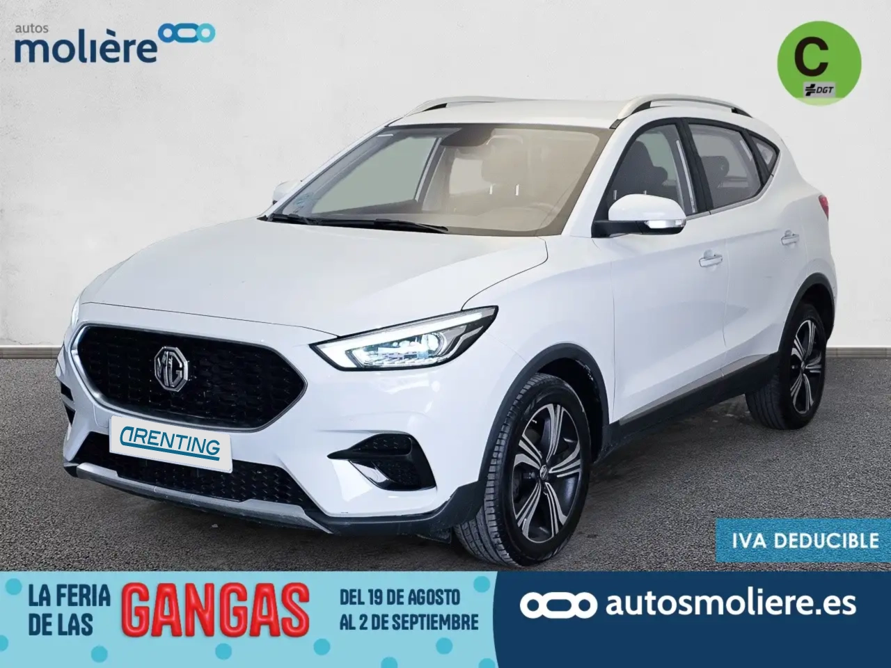 Renting MG ZS 1.0 T-GDI Comfort Aut. 82kW Blanco