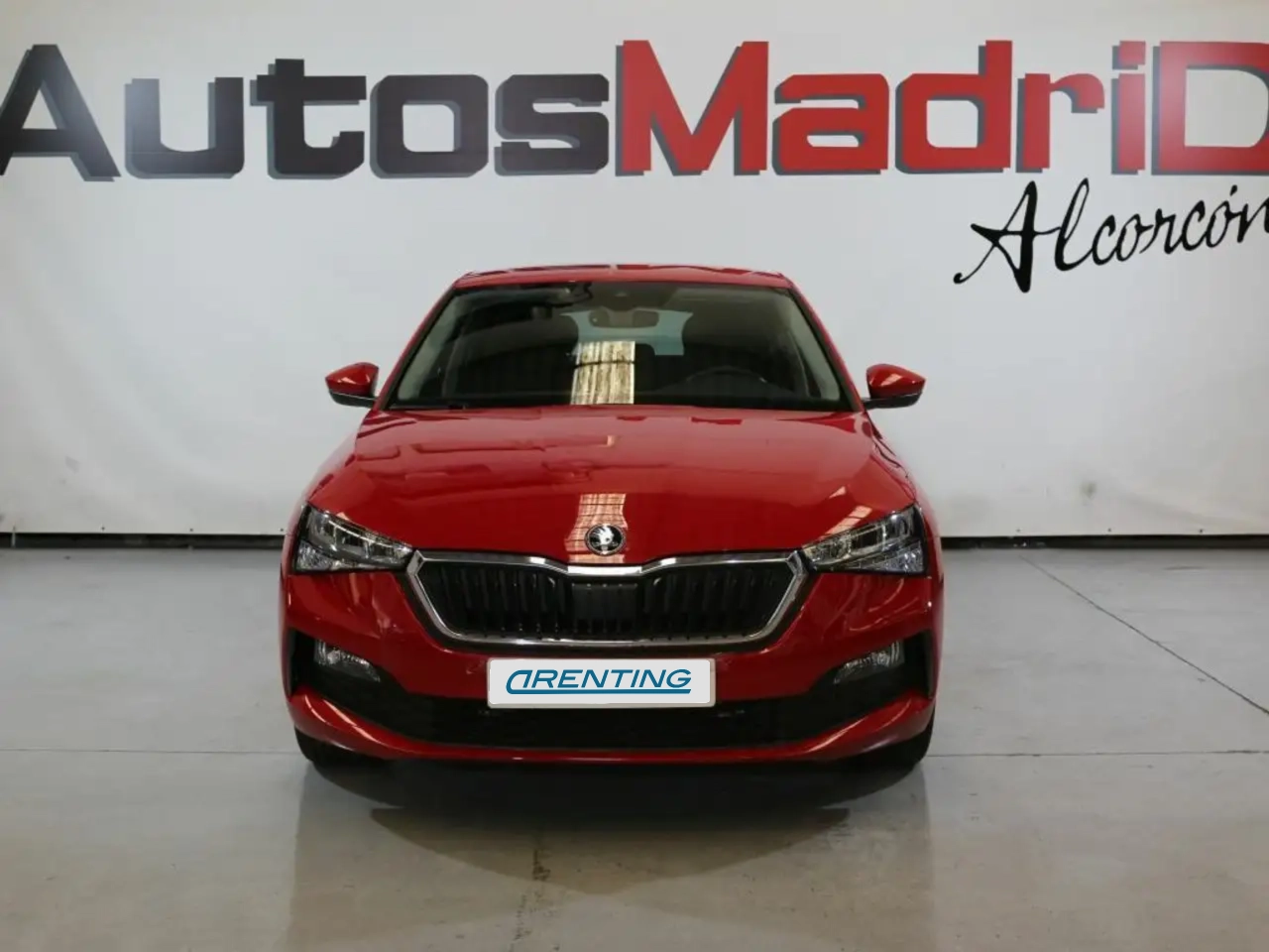 Renting Skoda Scala 1.0 TSI 81KW (110 CV) DSG Ambitio Rojo