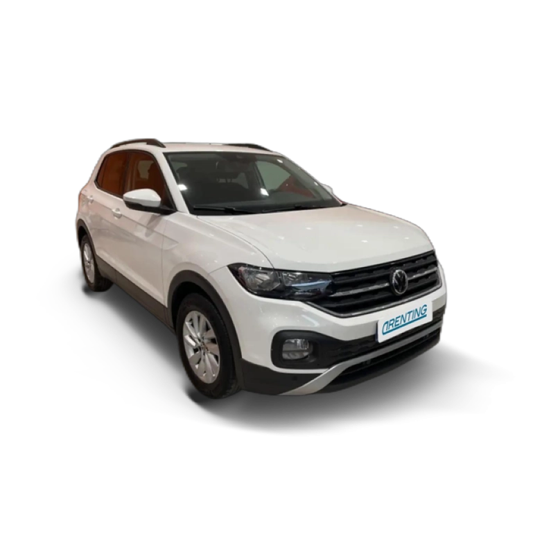 Renting Volkswagen T-Cross 1.0 TSI Advance Blanco