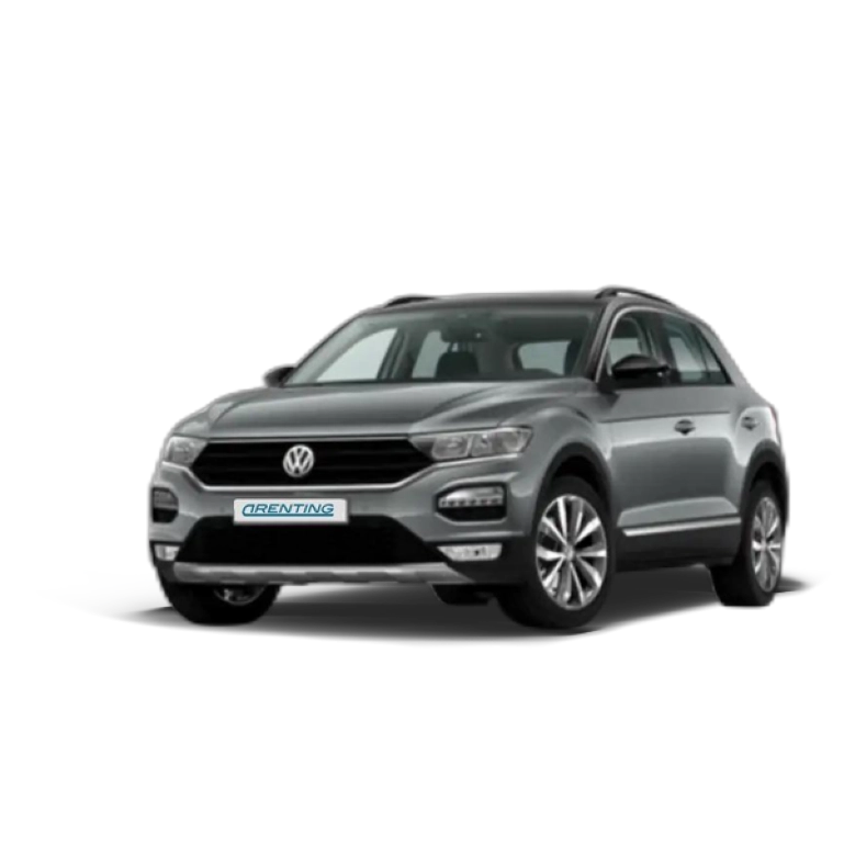 Renting Volkswagen T-Roc 1.0 TSI Advance Style Gris 1