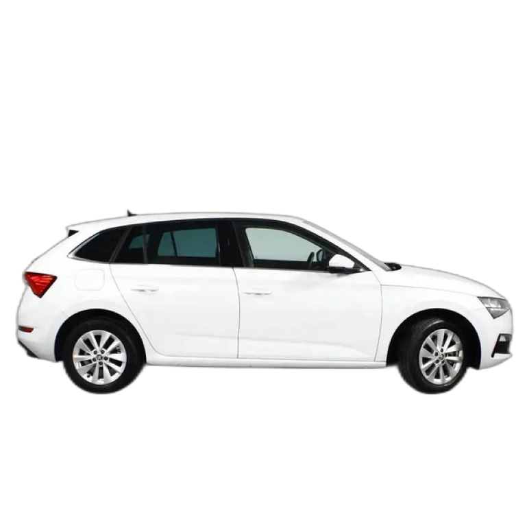 Renting Skoda Scala 1.0 TSI Ambition 70kW Blanco