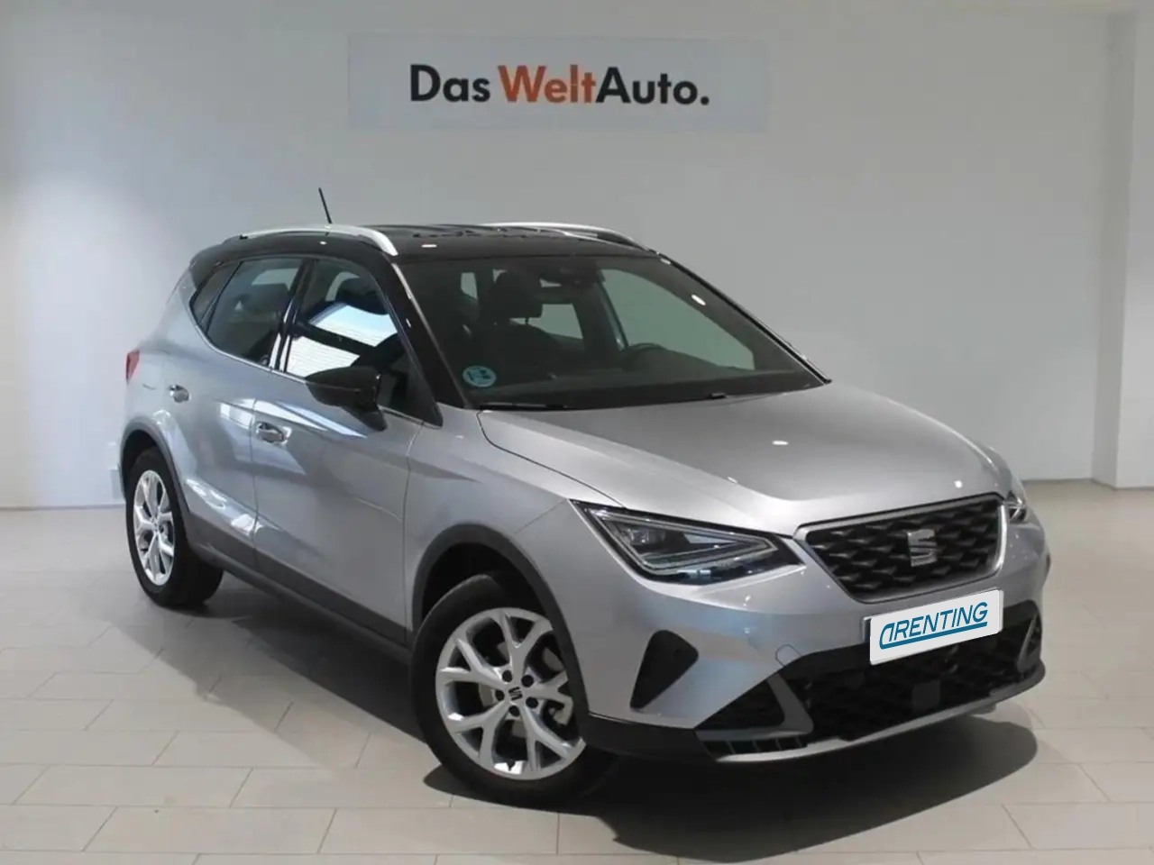 Renting SEAT Arona 1.0 TSI S&S FR DSG7 XM 110 Plateado