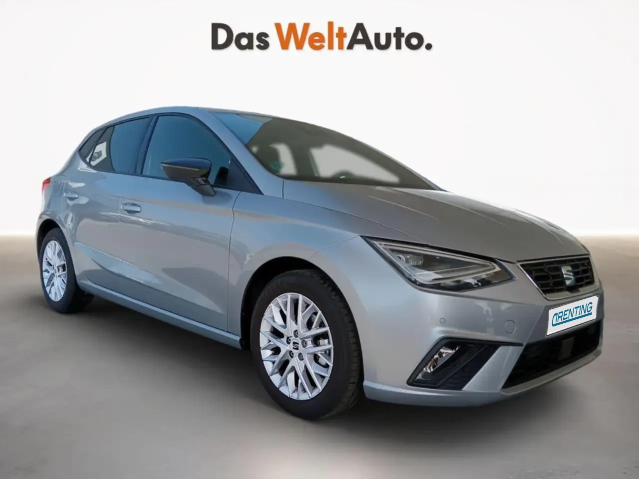 Renting SEAT Ibiza 1.0 TSI S&S FR XS 110 Plateado