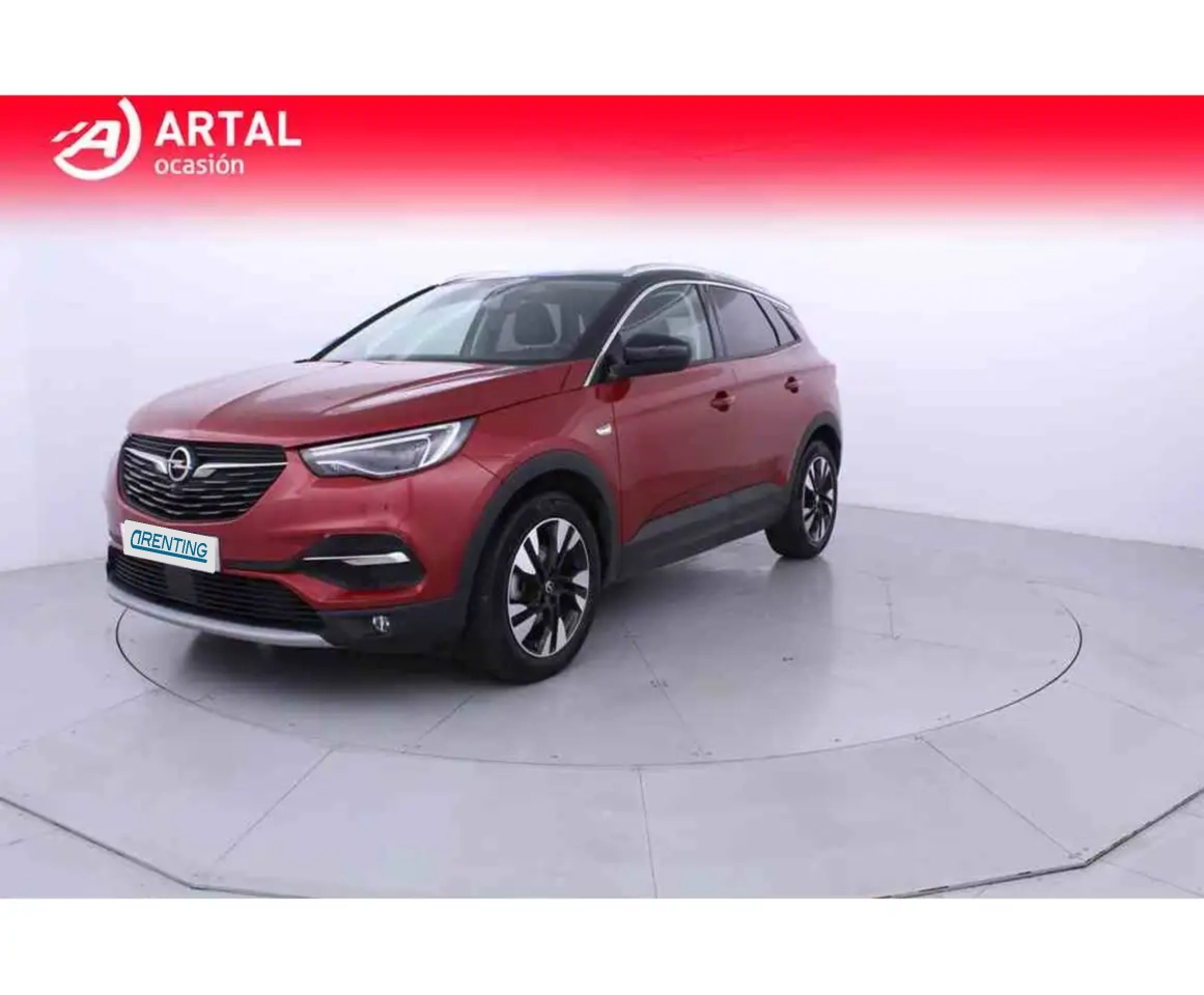 Renting Opel Grandland X 1.2T S&S Ultimate Aut. 130 Rojo