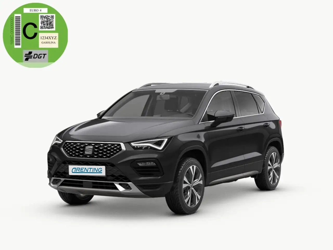 Renting SEAT Ateca 1.5 EcoTSI S&S X-Perience DSG Negro