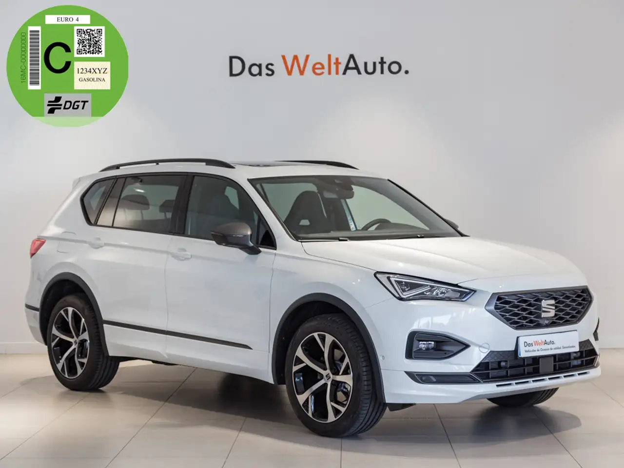 Renting SEAT Tarraco 1.5 TSI S&S FR DSG 150 Blanco