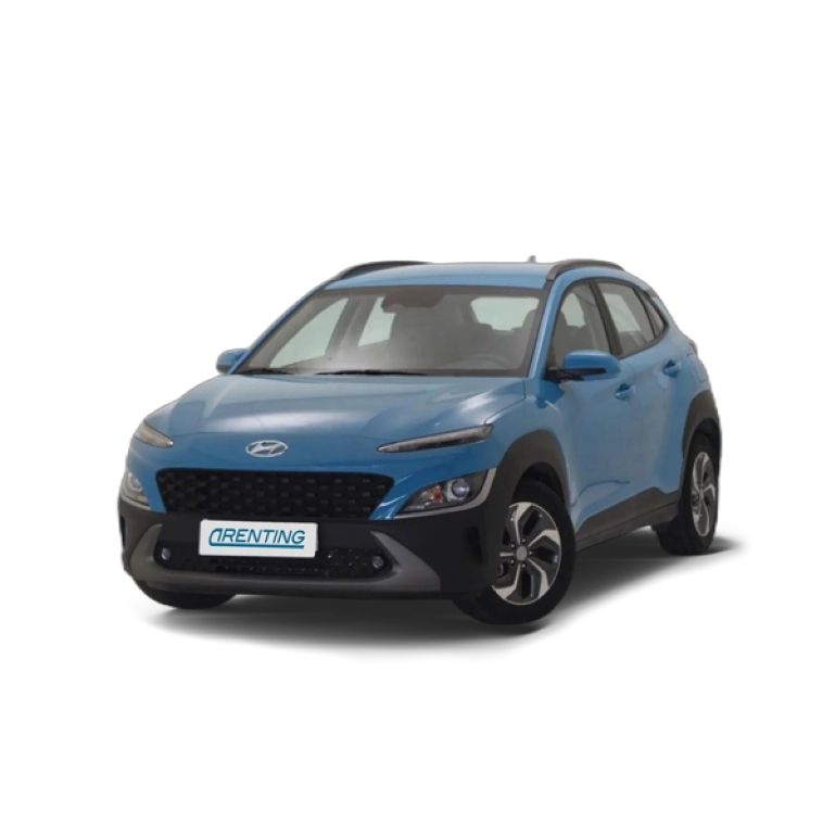 Renting Hyundai KONA 1.6 GDI HEV Maxx DCT Azul