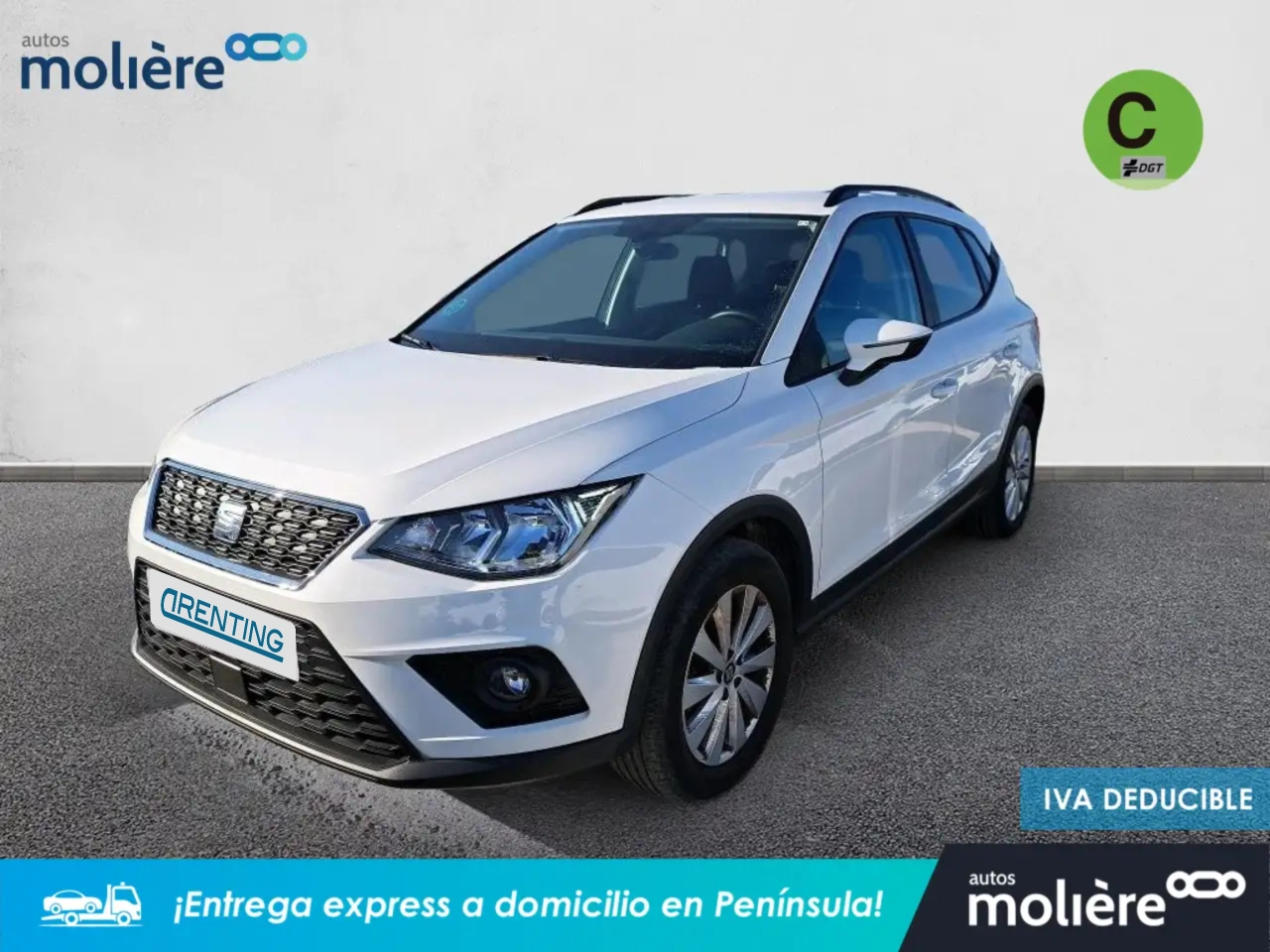 Renting SEAT Arona 1.6 TDI 70kW (95CV) Style Edition Eco Blanco