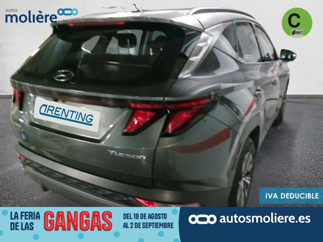 Renting Hyundai TUCSON 1.6 TGDI 48V Maxx 4×2 Gris 1