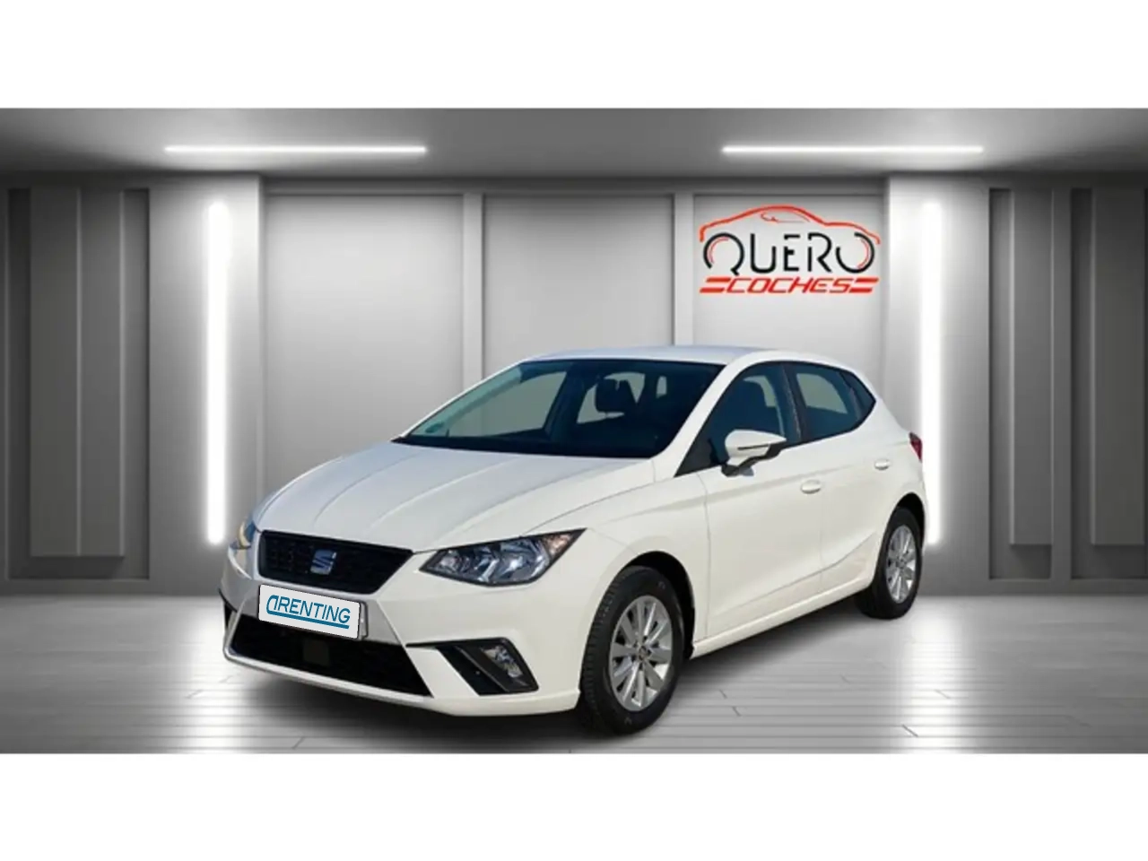 Renting SEAT Ibiza 1.6TDI CR S&S Style 95 Blanco 1