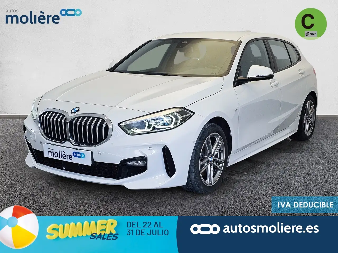 Renting BMW 118 118i Blanco 1