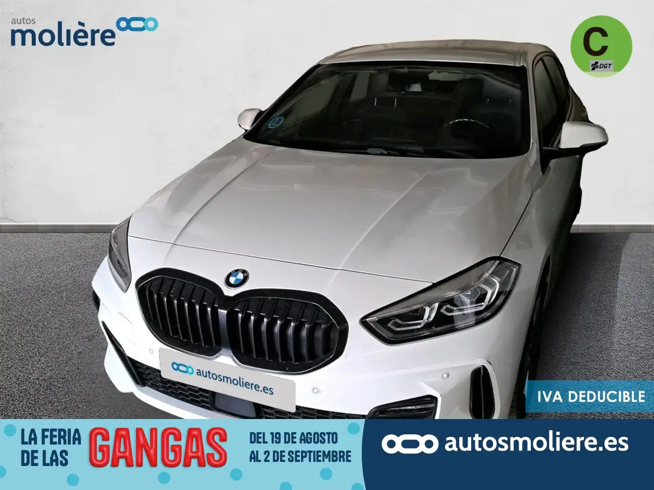 Renting BMW 118 118iA Business Corporate Blanco 1