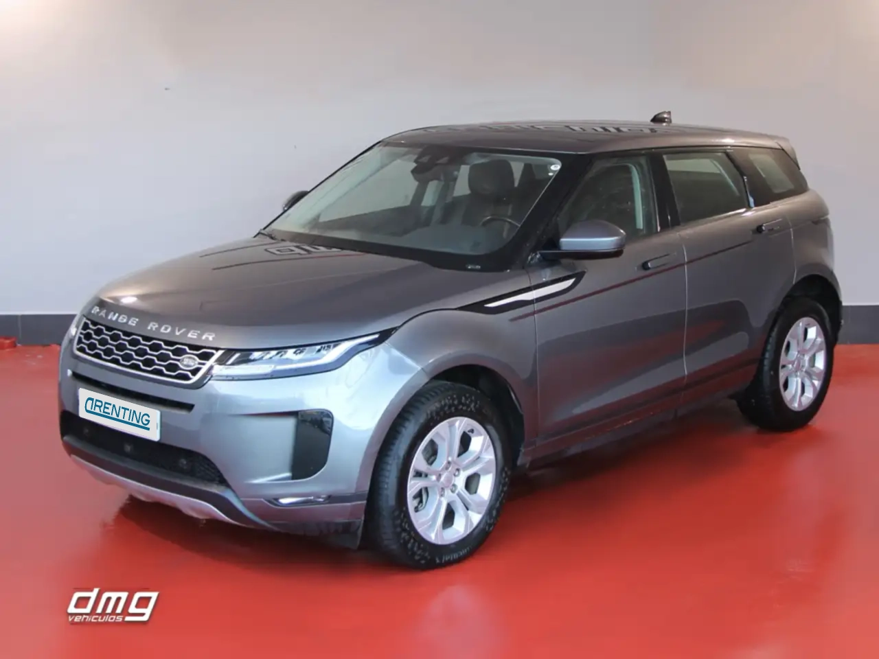 Renting Land Rover Range Rover Evoque 2.0 I4 MHEV S AWD Aut. 200 Gris