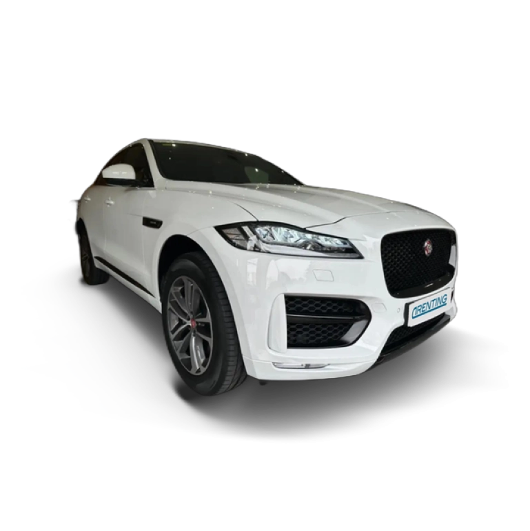 Renting Jaguar F-Pace 2.0 i4 R-Sport Aut. AWD 250 Blanco