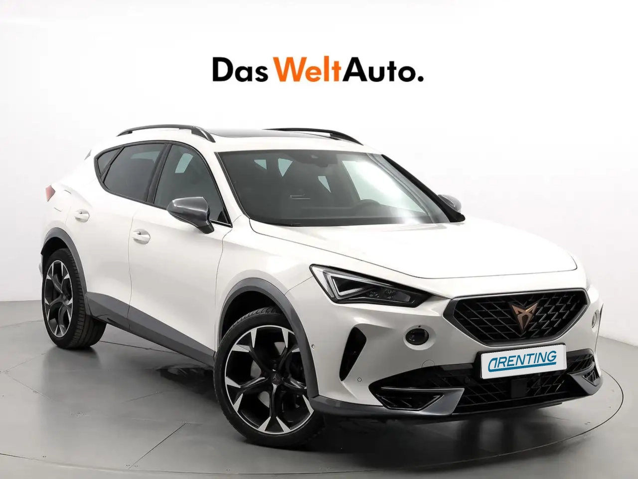 Renting CUPRA Formentor 2.0 TSI 310 VZ DSG 4Drive Blanco 2