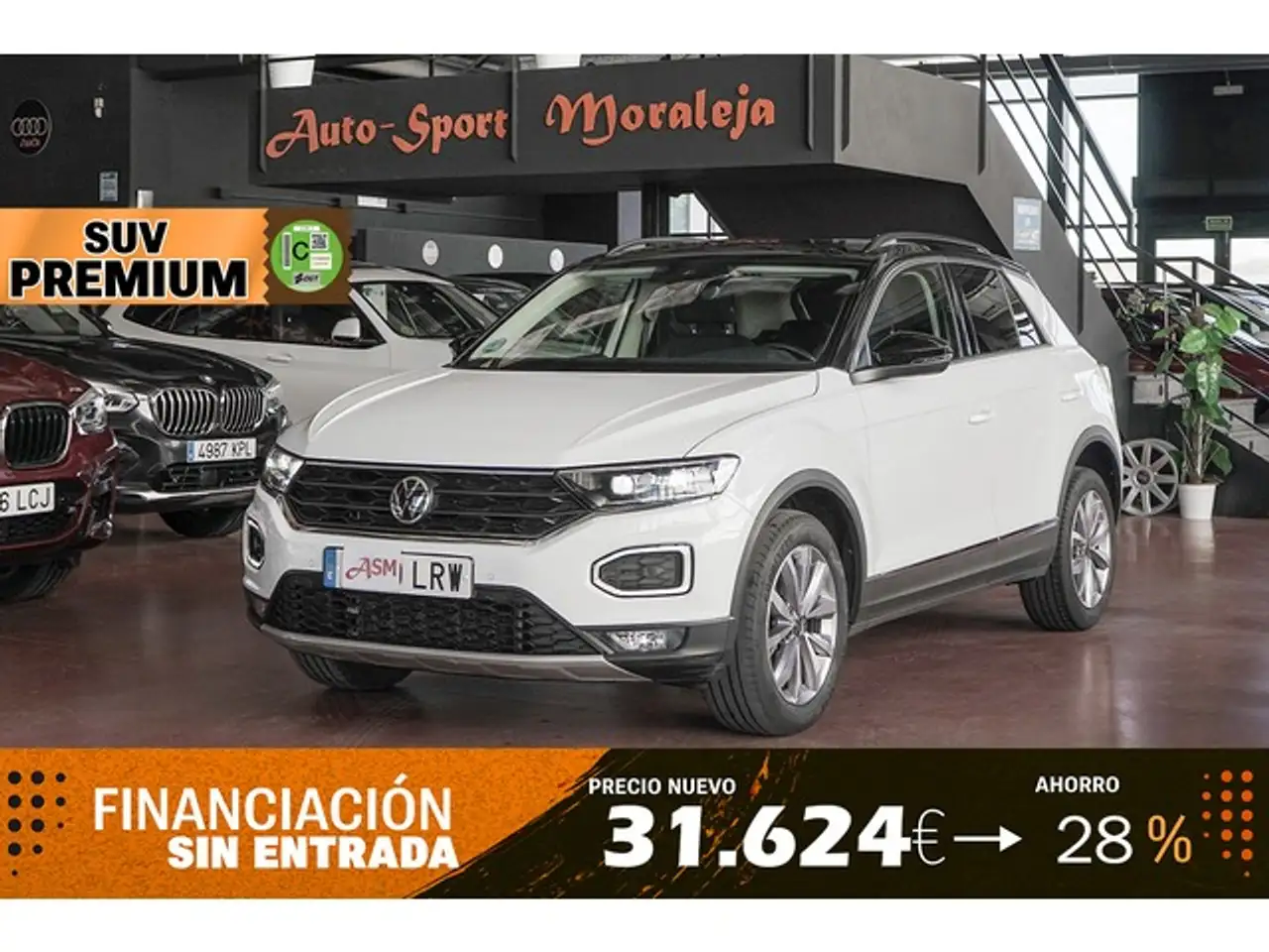 Renting Volkswagen T-Roc 2.0TDI Advance Style 85kW Blanco