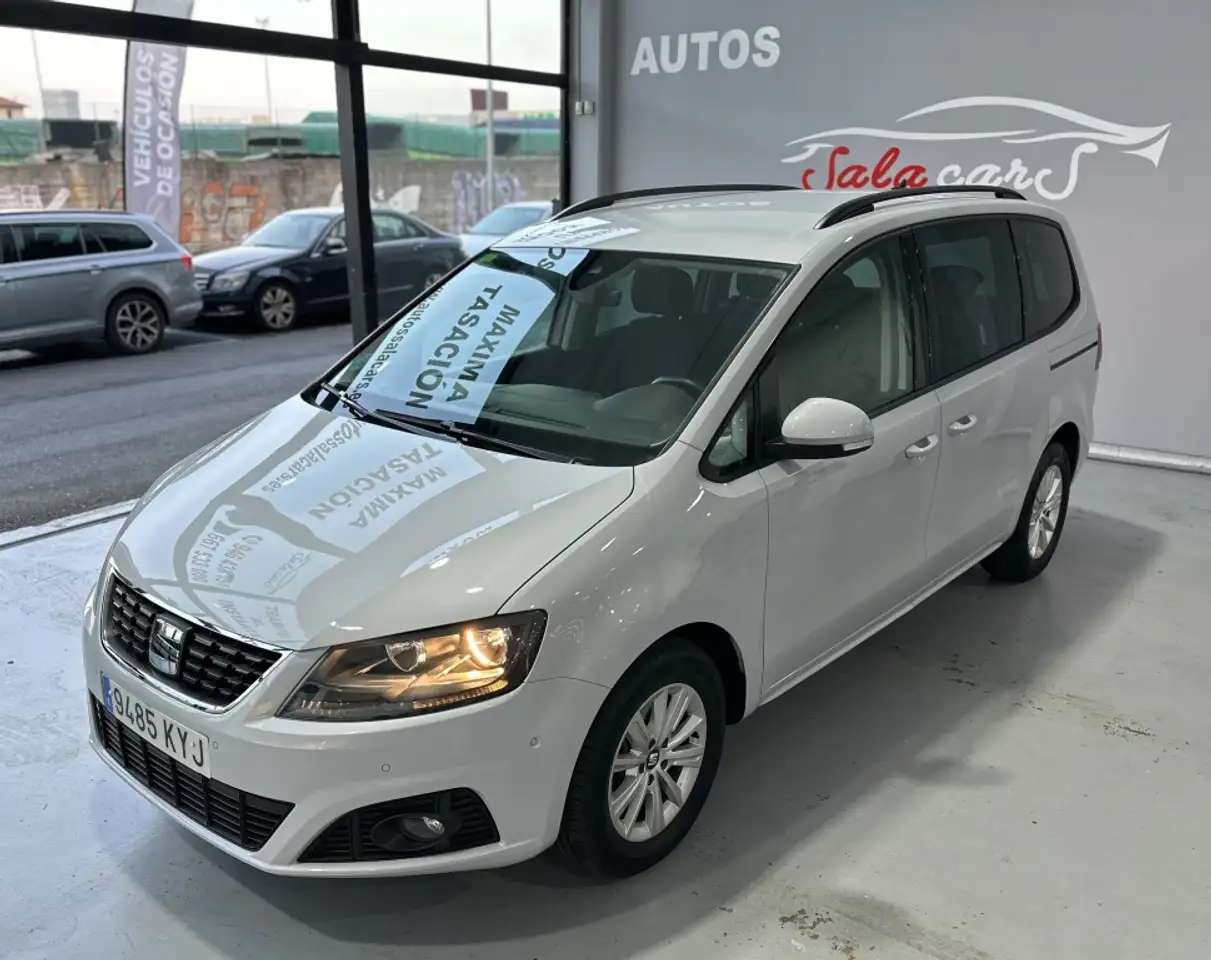 Renting SEAT Alhambra 2.0TDI CR S&S Style DSG 150 Blanco