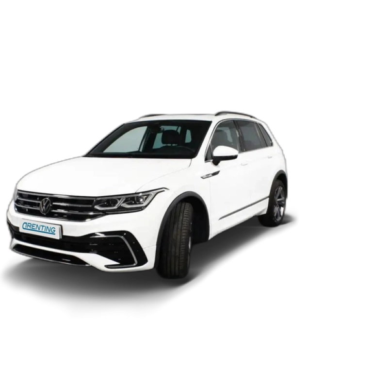 Renting Volkswagen Tiguan 2.0TDI R-Line DSG 110kW Blanco 1