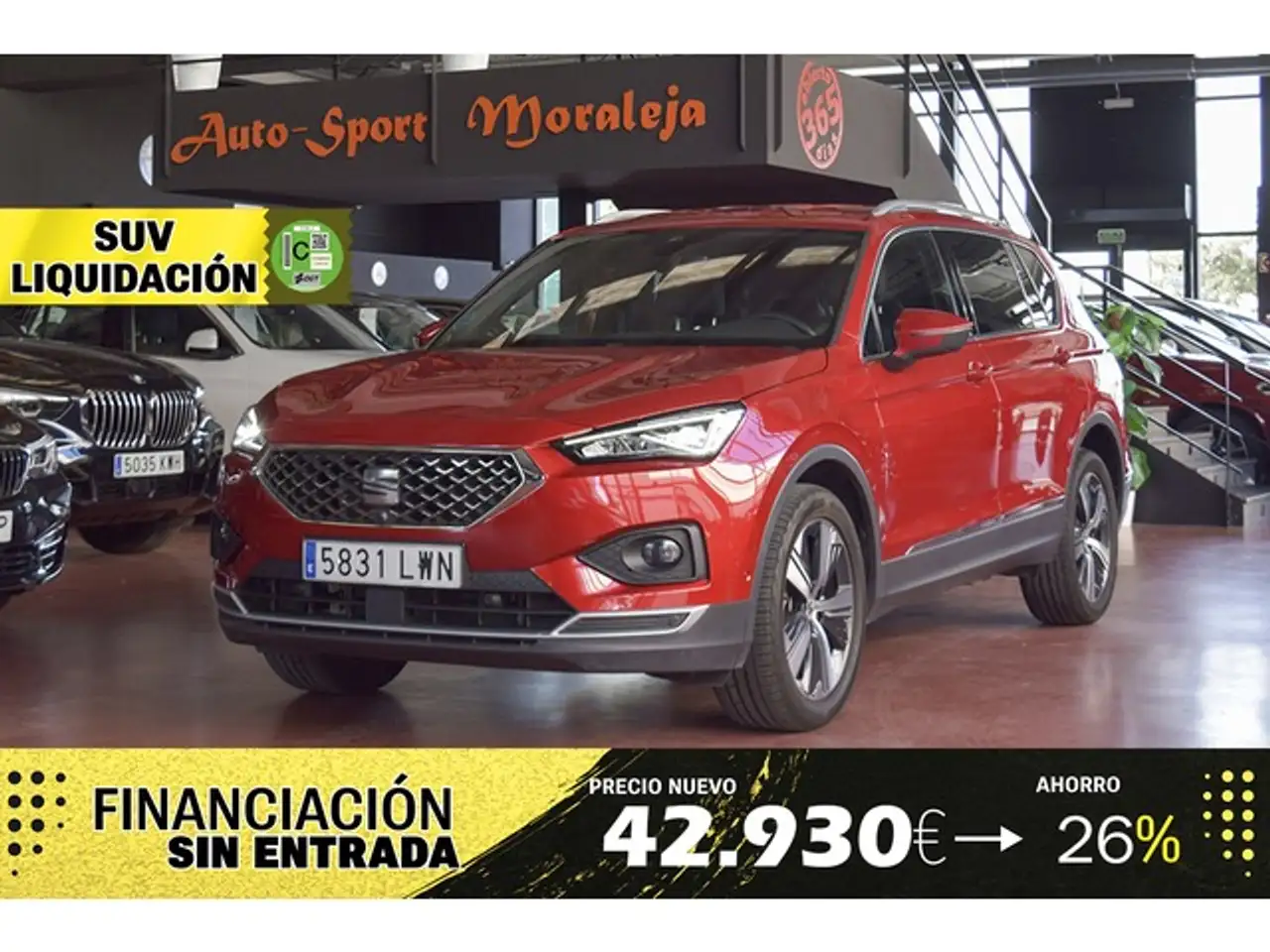 Renting SEAT Tarraco 2.0TDI S&S Xcellence 150 Negro