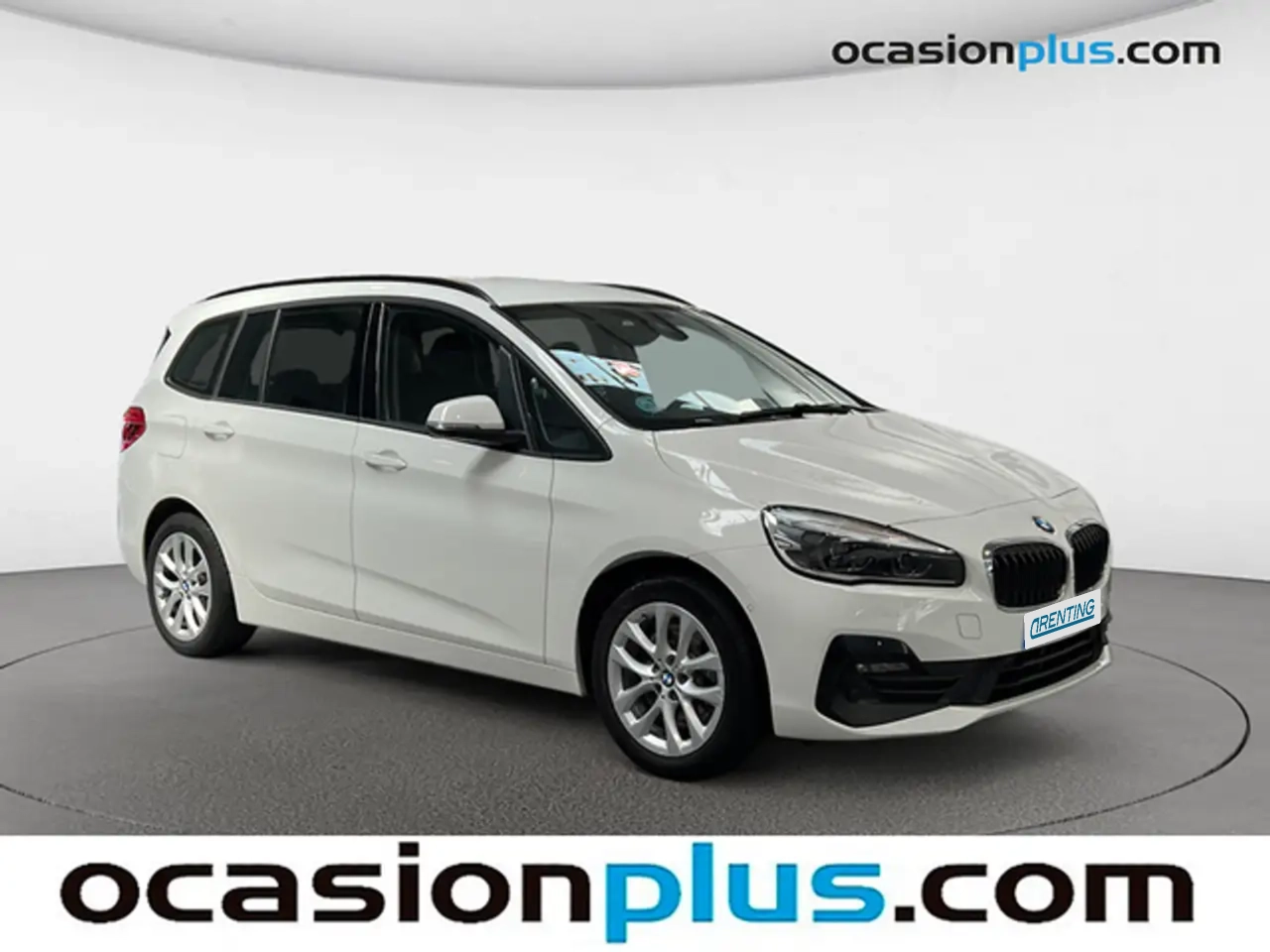 Renting BMW 218 218d Gran Tourer Blanco