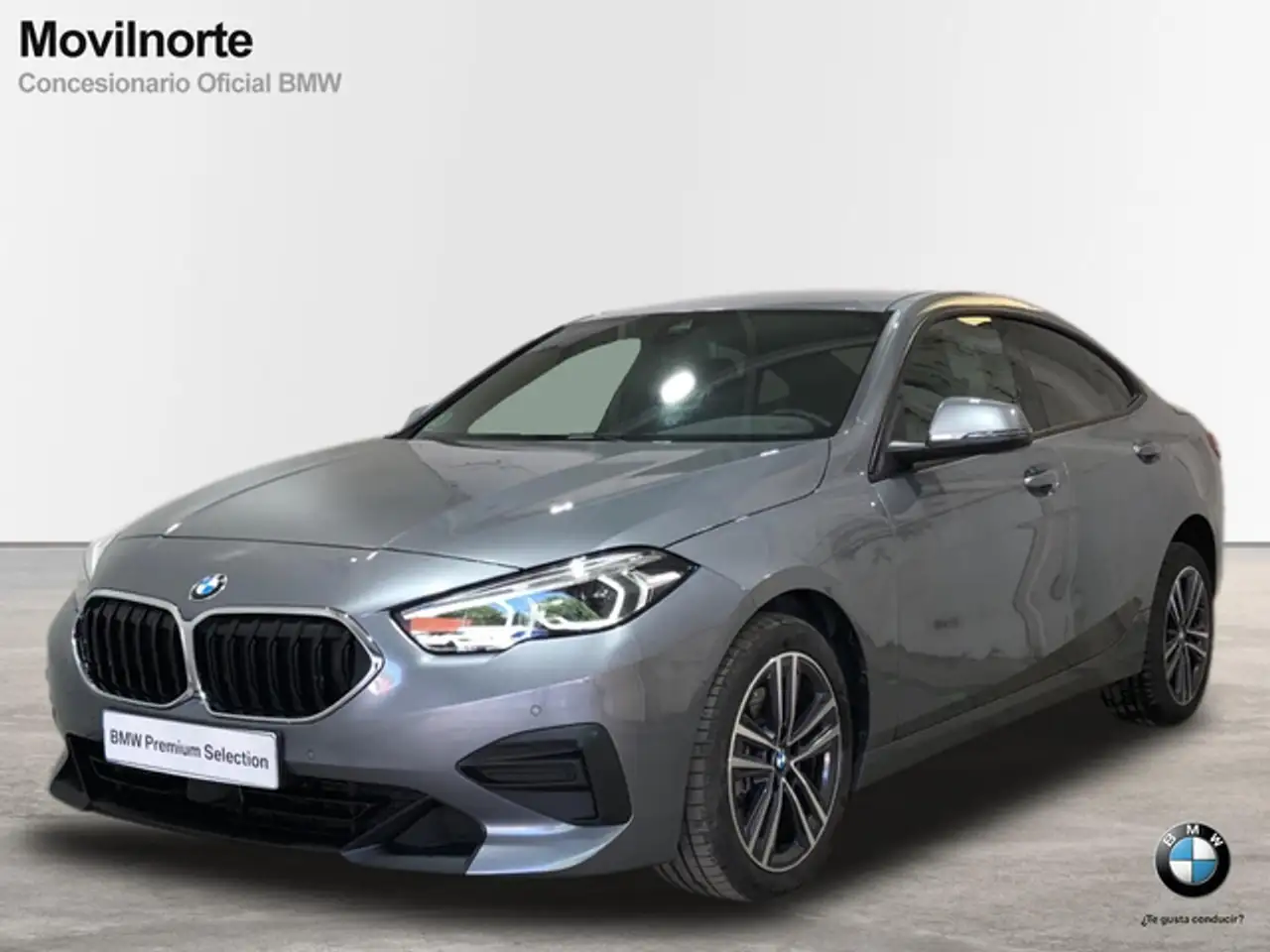 Renting BMW 218 218dA Gran Coupé Gris 3