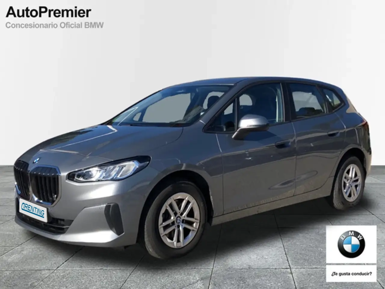 Renting BMW 218 218iA Active Tourer 100kW Gris