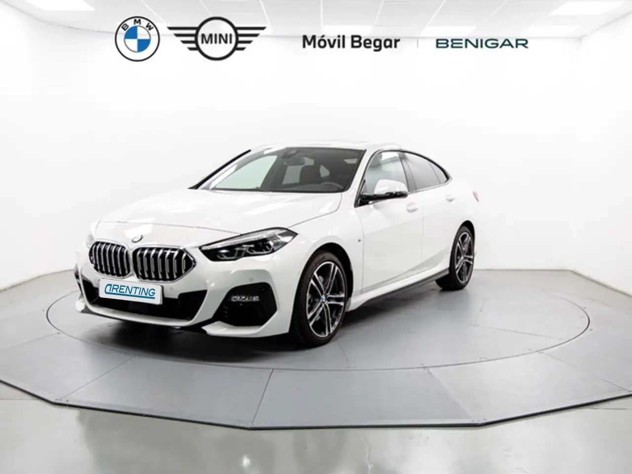 Renting BMW 218 218iA Gran Coupé Blanco