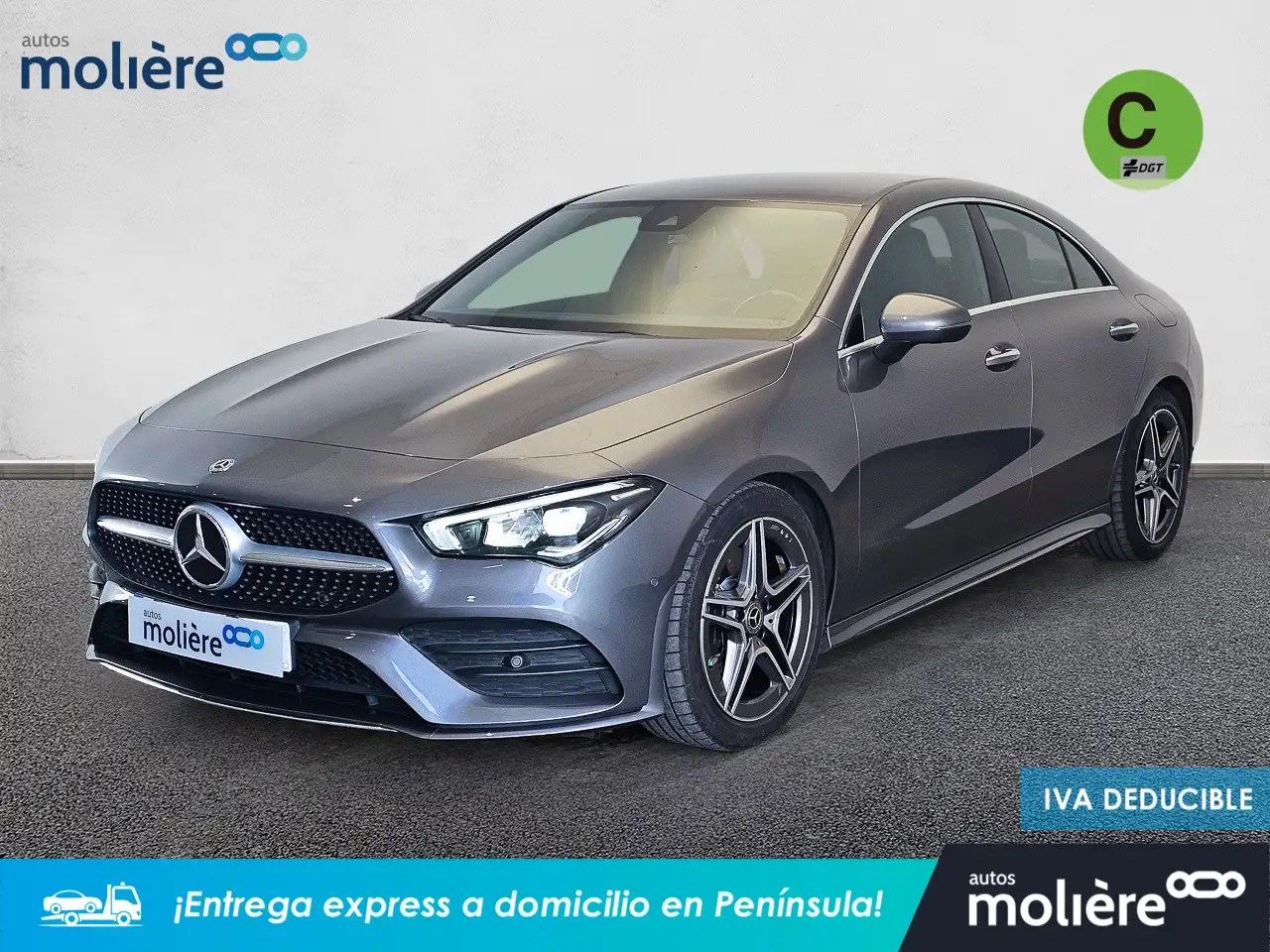 Renting Mercedes-Benz CLA 220 220d Gris