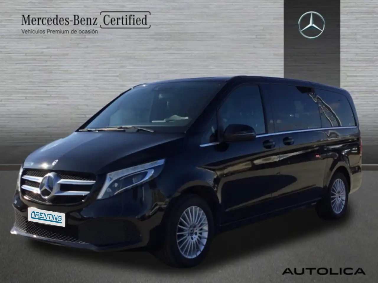 Renting Mercedes-Benz V 220 220d Largo Avantgarde Negro