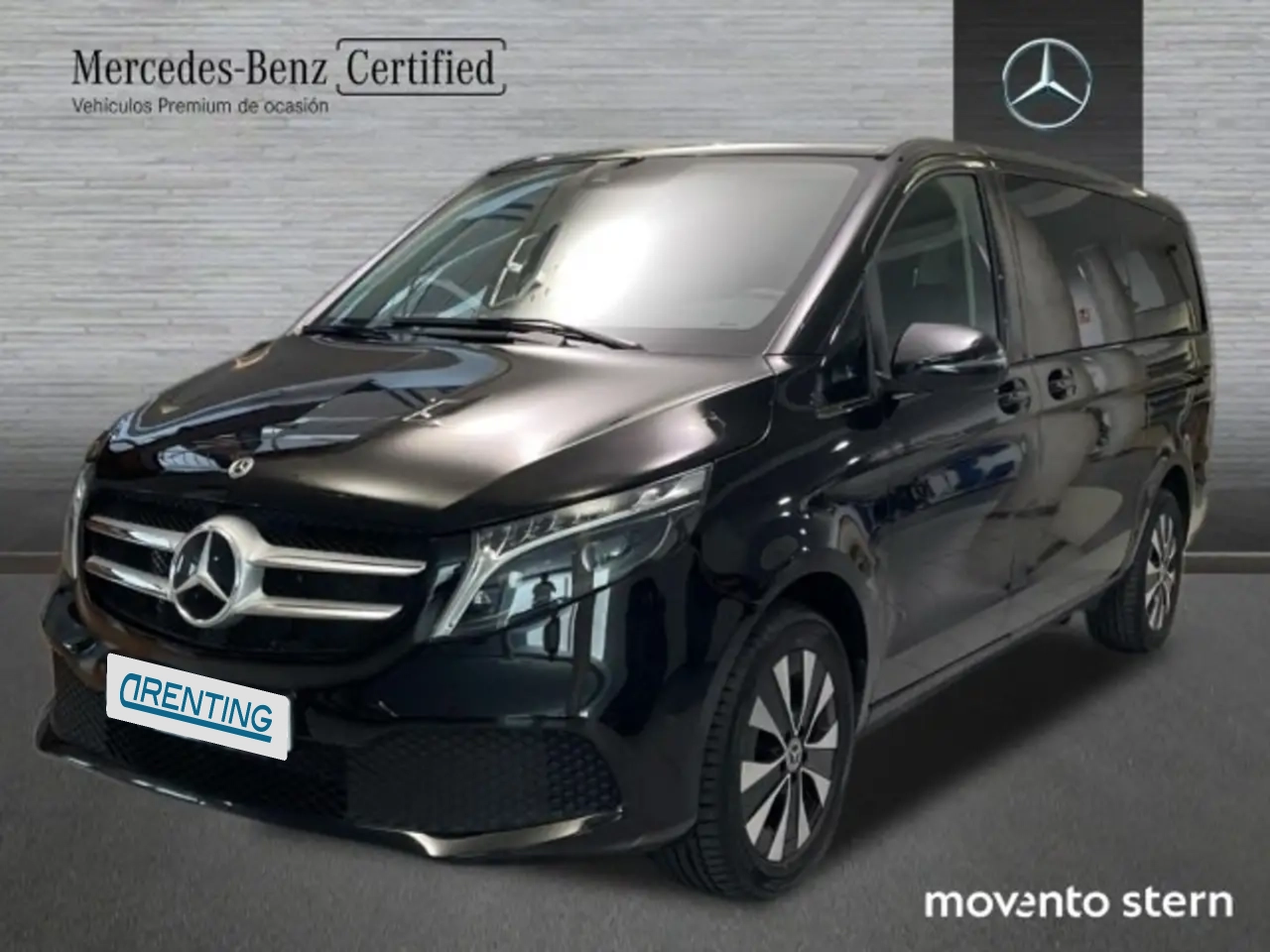 Renting Mercedes-Benz V 250d Largo Negro