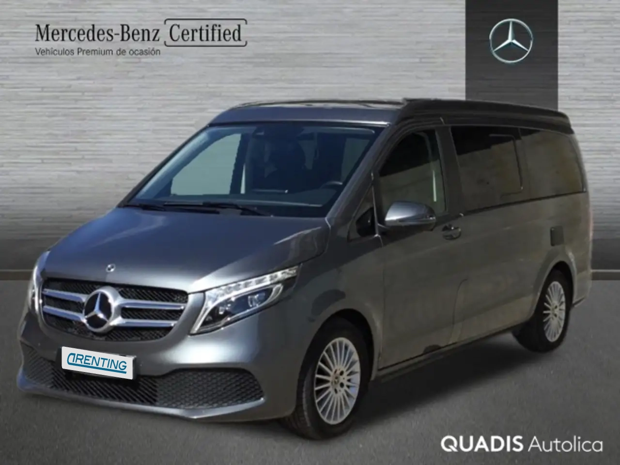 Renting Mercedes-Benz V 250d Marco Polo Gris 1