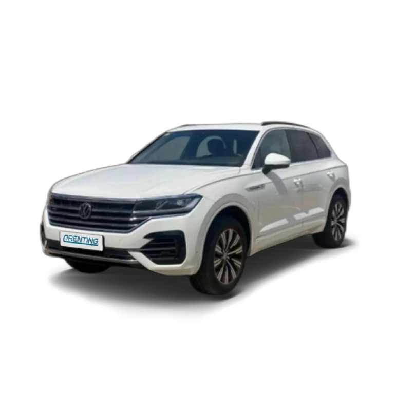 Renting Volkswagen Touareg 3.0TDI V6 R-Line Tiptronic 4Motion 170kW Blanco 1