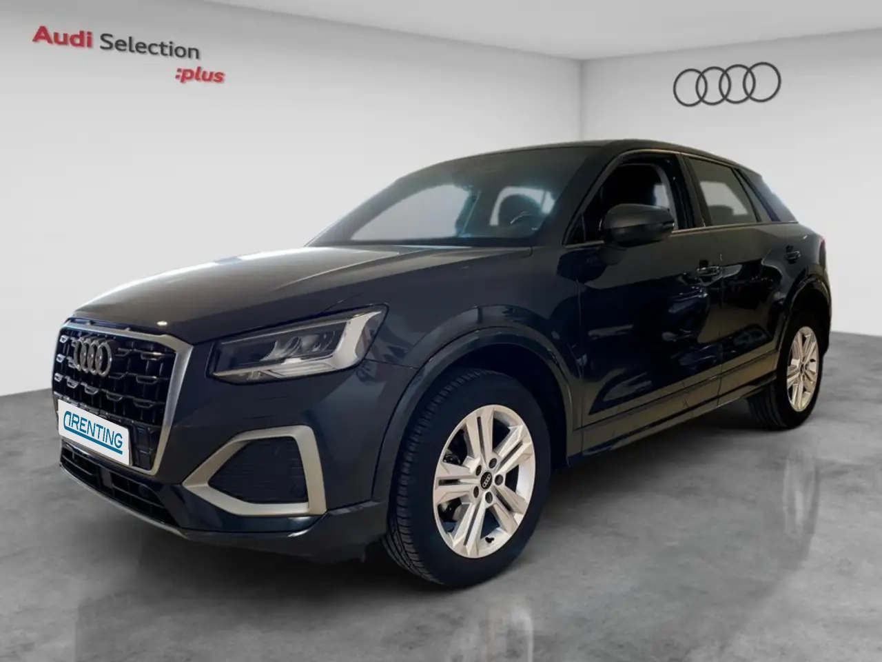 Renting Audi Q2 30 TDI Advanced S tronic 85kW Gris 1