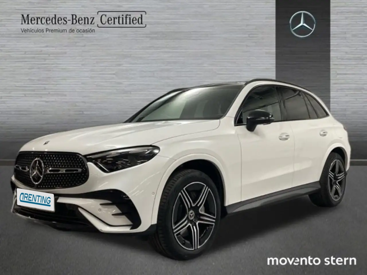 Renting Mercedes-Benz GLC 300 300de 4Matic Blanco